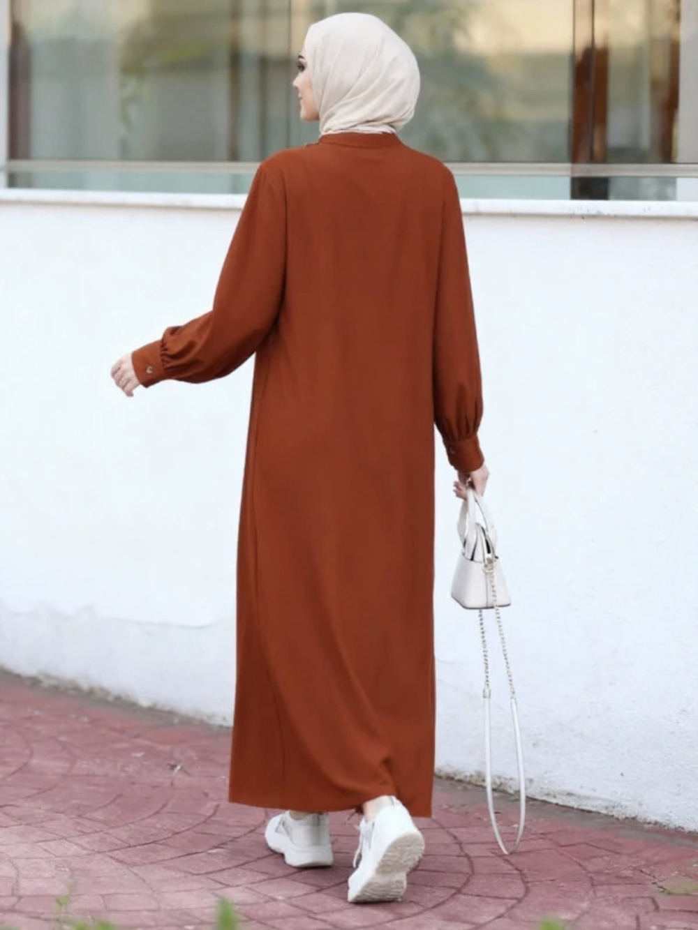Womens Spring Slimming Single Breasted Age Defying Maxi Dress